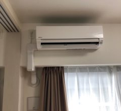 10畳用ルームエアコンの新規お取付け！
