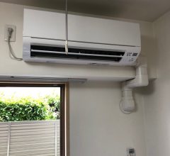 賃貸ワンルーム　エアコンお取替え！
