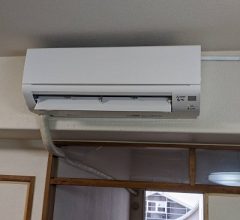 エアコンお取替え（長い室内配管）